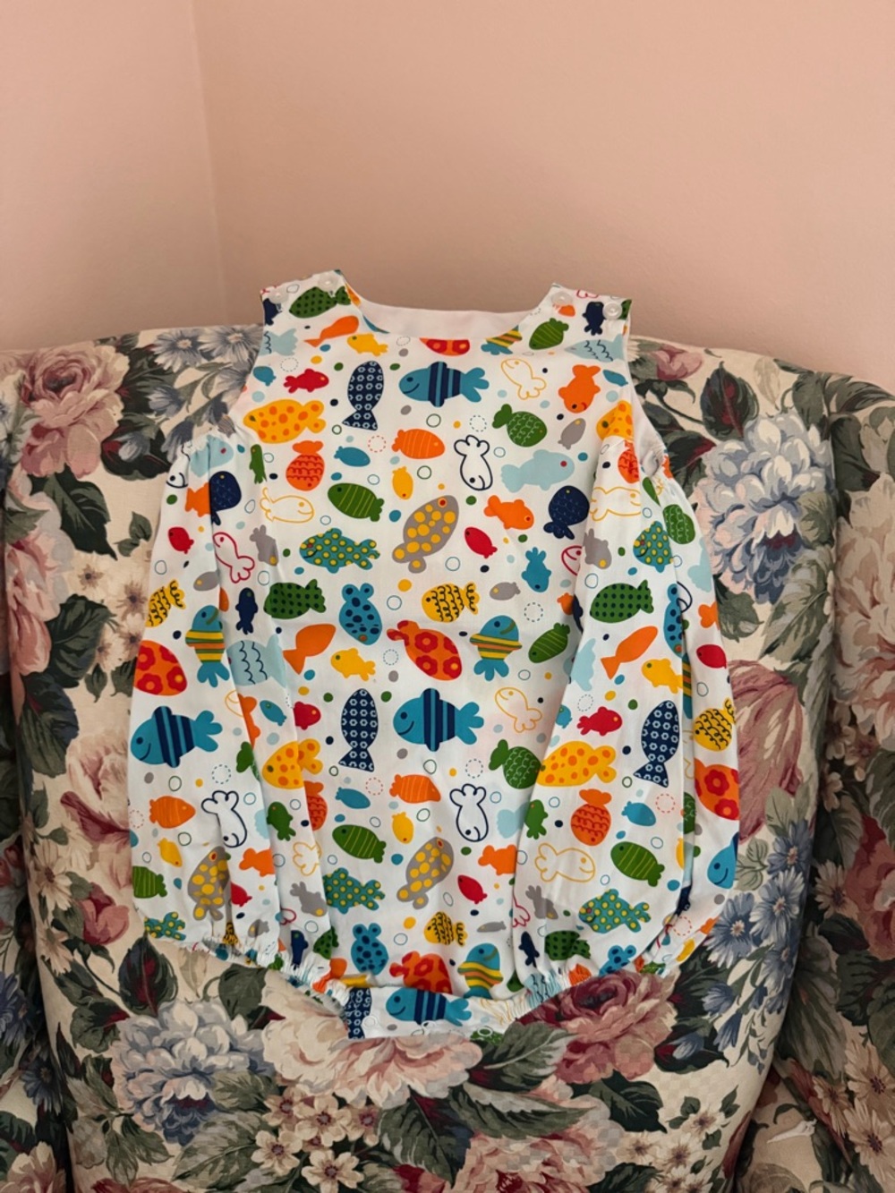 Stitchy Fish Toddler Fish Print Bubble